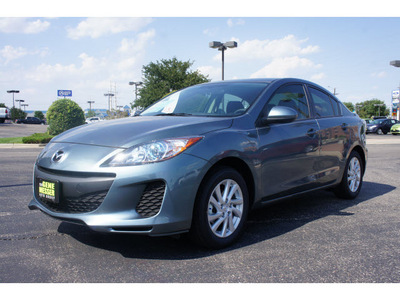 mazda mazda3 2012 gray sedan i touring gasoline 4 cylinders front wheel drive automatic 79407