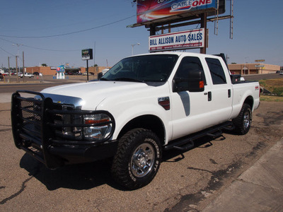 ford f 250 super duty 2009 white xlt diesel 8 cylinders 4 wheel drive automatic 79065