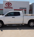 toyota tundra 2010 white grade gasoline 8 cylinders 2 wheel drive automatic with overdrive 77864