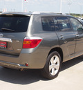 toyota highlander 2008 green suv limited gasoline 6 cylinders all whee drive automatic with overdrive 77864