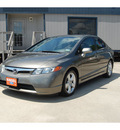 honda civic 2007 dk  gray sedan lx gasoline 4 cylinders front wheel drive automatic with overdrive 77706