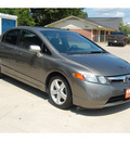 honda civic 2007 dk  gray sedan lx gasoline 4 cylinders front wheel drive automatic with overdrive 77706