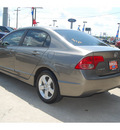 honda civic 2007 dk  gray sedan lx gasoline 4 cylinders front wheel drive automatic with overdrive 77706