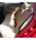 hyundai elantra 2013 red sedan gls gasoline 4 cylinders front wheel drive 6 speed manual 77074