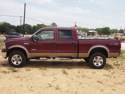 ford f 350 super duty 2006 red lariat diesel 8 cylinders 4 wheel drive automatic with overdrive 76567