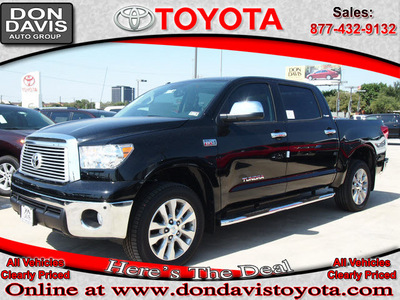 toyota tundra 2012 black platinum flex fuel 8 cylinders 4 wheel drive automatic 76011