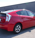 toyota prius 2012 red hatchback three hybrid 4 cylinders front wheel drive automatic 76011