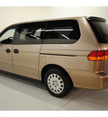 honda odyssey 2003 gold van lx gasoline 6 cylinders sohc front wheel drive automatic 77025
