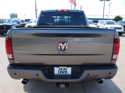 ram 1500 2012 dk  gray laramie limited gasoline 8 cylinders 2 wheel drive automatic 76011