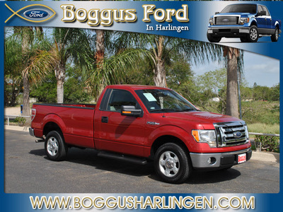 ford f 150 2009 red xlt gasoline 8 cylinders 2 wheel drive automatic 78550