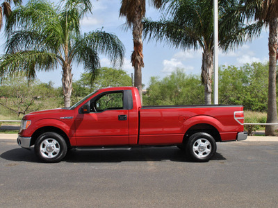 ford f 150 2009 red xlt gasoline 8 cylinders 2 wheel drive automatic 78550