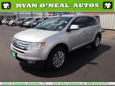 ford edge 2010 silver suv limited gasoline 6 cylinders front wheel drive automatic 79110