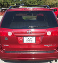 toyota sienna 2008 dk  red van le 7 passenger gasoline 6 cylinders front wheel drive automatic 76011