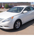 hyundai sonata 2013 white sedan gls gasoline 4 cylinders front wheel drive automatic 77074