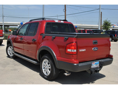 ford explorer sport trac 2010 dk  red suv xlt 2wd gasoline 6 cylinders 2 wheel drive automatic 78233