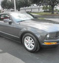 ford mustang 2008 gray coupe v6 premium gasoline 6 cylinders rear wheel drive automatic 34474