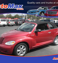 chrysler pt cruiser 2005 red touring gasoline 4 cylinders front wheel drive automatic 34474