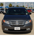 honda odyssey 2011 dk  gray van touring gasoline 6 cylinders front wheel drive automatic with overdrive 77065