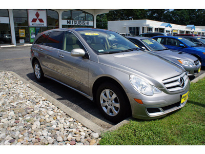 mercedes benz r class 2007 desert silver suv r320 cdi diesel 6 cylinders 4 wheel drive automatic 07724