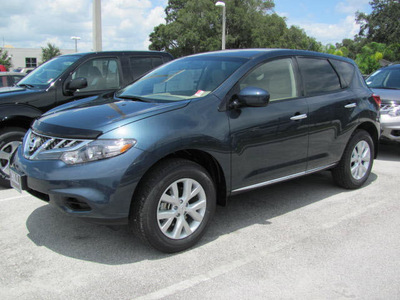 nissan murano 2012 graphite blue suv s gasoline 6 cylinders front wheel drive automatic 33884