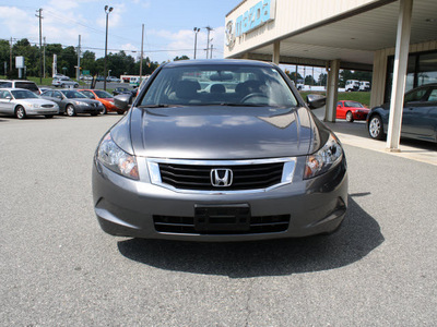 honda accord 2009 dk  gray sedan lx gasoline 4 cylinders front wheel drive automatic 27215