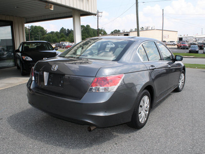 honda accord 2009 dk  gray sedan lx gasoline 4 cylinders front wheel drive automatic 27215