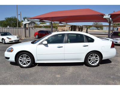 chevrolet impala 2012 white sedan ltz flex fuel 6 cylinders front wheel drive automatic 76903