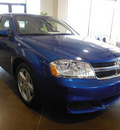 dodge avenger 2012 blue sedan sxt gasoline 4 cylinders front wheel drive automatic 34731