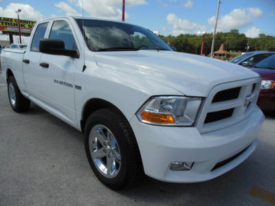 ram 1500 2012 white pickup truck st gasoline 8 cylinders 2 wheel drive automatic 34731