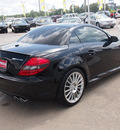 mercedes benz slk class 2008 black slk55 amg gasoline 8 cylinders rear wheel drive automatic 77388