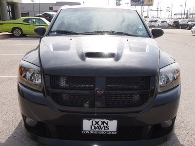 dodge caliber 2008 black hatchback srt4 gasoline 4 cylinders front wheel drive 6 speed manual 76011