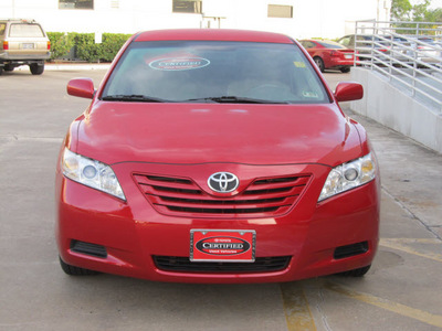 toyota camry 2008 red sedan le gasoline 4 cylinders front wheel drive automatic with overdrive 77074