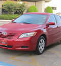 toyota camry 2008 red sedan le gasoline 4 cylinders front wheel drive automatic with overdrive 77074
