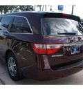 honda odyssey 2012 dk  red van ex l gasoline 6 cylinders front wheel drive automatic 77339