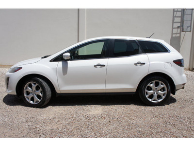 mazda cx 7 2010 white suv s grand touring gasoline 4 cylinders front wheel drive automatic 78757