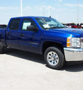 chevrolet silverado 1500 2013 blue topaz metallic lt flex fuel 8 cylinders 2 wheel drive automatic 78009