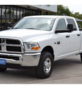 ram 2500 2012 white st gasoline 8 cylinders 4 wheel drive automatic 76401