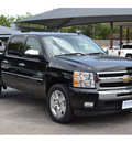 chevrolet silverado 1500 2011 black lt texas ed  flex fuel 8 cylinders 2 wheel drive automatic 76401