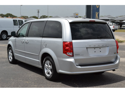 dodge grand caravan 2012 silver van crew flex fuel 6 cylinders front wheel drive automatic 76401