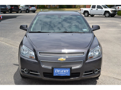 chevrolet malibu 2010 dk  gray sedan ltz gasoline 4 cylinders front wheel drive automatic 76401