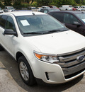 ford edge 2011 white se gasoline 6 cylinders front wheel drive automatic 75062