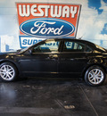 ford fusion 2011 black sedan sel gasoline 4 cylinders front wheel drive automatic 75062