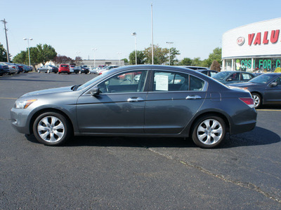 honda accord 2009 gray sedan ex gasoline 6 cylinders front wheel drive automatic 19153