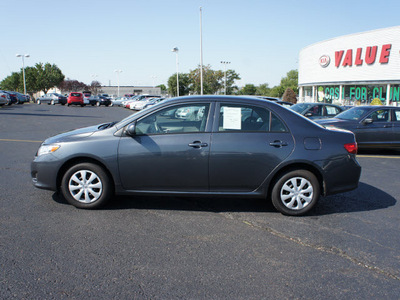 toyota corolla 2010 gray sedan gasoline 4 cylinders front wheel drive automatic 19153