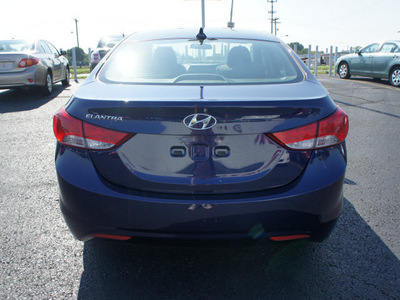 hyundai elantra 2011 blue sedan gasoline 4 cylinders front wheel drive automatic 19153