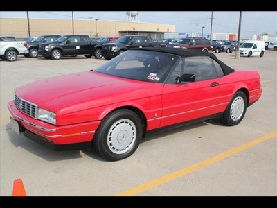 cadillac allante 1991 gasoline 8 cylinders front wheel drive 4 speed automatic 75041
