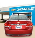 chevrolet cruze 2012 red sedan lt gasoline 4 cylinders front wheel drive automatic 75067