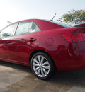 kia forte 2013 red sedan sx gasoline 4 cylinders front wheel drive 6 speed automatic 77034