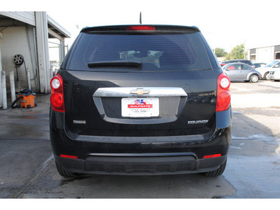 chevrolet equinox 2011 black suv ls gasoline 4 cylinders front wheel drive automatic 77017