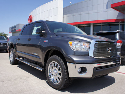 toyota tundra 2012 gray grade flex fuel 8 cylinders 4 wheel drive automatic 76053